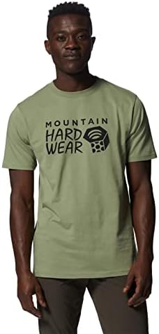 לוגו MHW של MHW Hardwear Mountain Mhoe שרוול קצר | טי כותנה קל משקל קלאסי